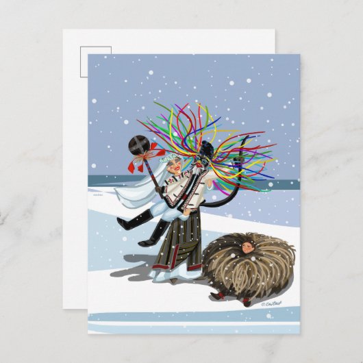 Malanca Postkarte (Vorne/Hinten)