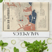 Malandros Rio Karten-Teetuch Handtuch (Gefaltet)