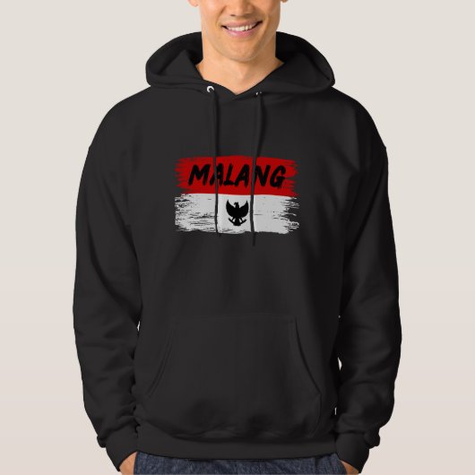Malang Indonesia Hoodie (Vorderseite)