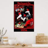 Malaponte Freshman Baseball Poster (Küche)