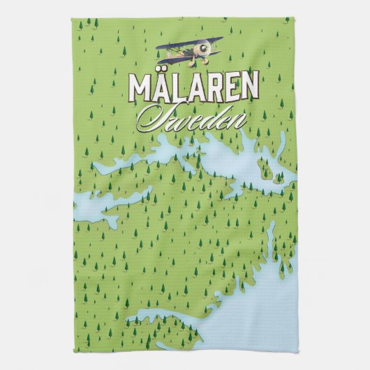 Mälaren Geschirrtuch (Vertikal)