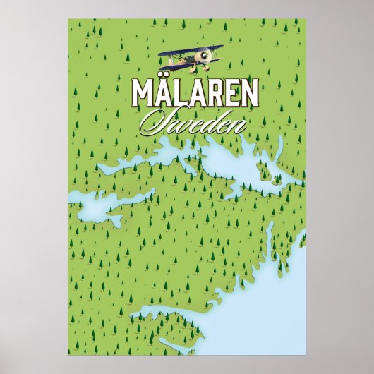Mälaren Poster (Vorne)