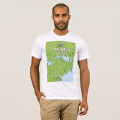 Mälaren Schweden T-Shirt (Vorne ganz)