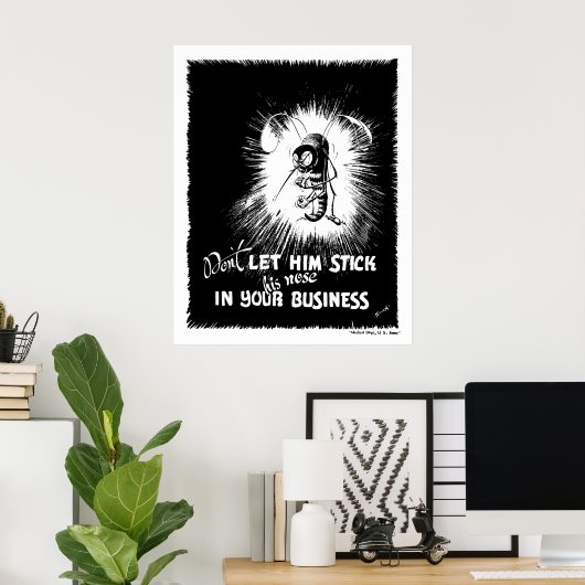 Malaria-Moskito Poster (Heimbüro)