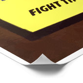 Malaria Mosquito — Grenze Poster (Ecke)