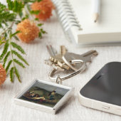 Malaria Schlüsselanhänger (Seite)