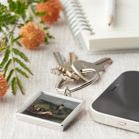 Malaria Schlüsselanhänger (Seite)