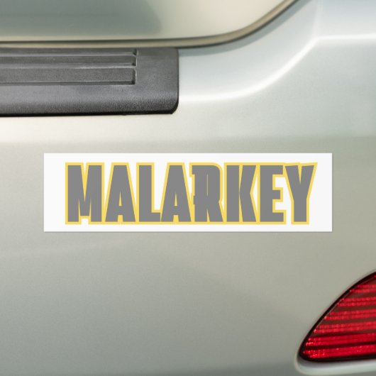 Malarkey Autoaufkleber (Auf Auto)