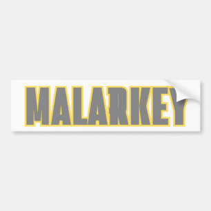 Malarkey Autoaufkleber