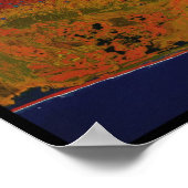 Malaspina Glacier Alaska Poster (Ecke)