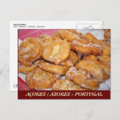 Malassadas Postkarte (Vorne/Hinten)