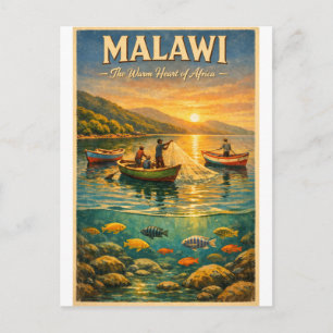 MALAWI – Das warme Herz Afrikas Postkarte