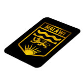 Malawi Emblem Magnet (Linke Seite)