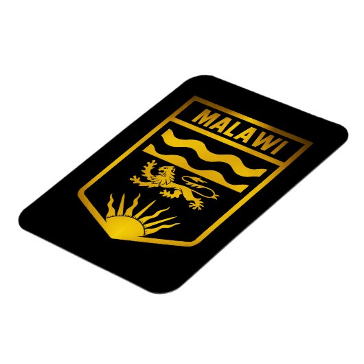 Malawi Emblem Magnet (Linke Seite)