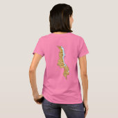 Malawi Flag and Map T - Shirt (Schwarz voll)