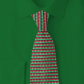 Malawi Flag Brick Pattern Krawatte