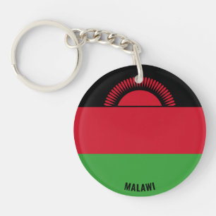 Malawi Flag Charming Patriotic Schlüsselanhänger