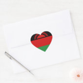 Malawi Flag Heart Sticker (Umschlag)