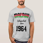 Malawi Flag Independence Celebration T-Shirt (Vorderseite)