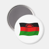Malawi Flag Magnet (Vorderseite/Rückseite)