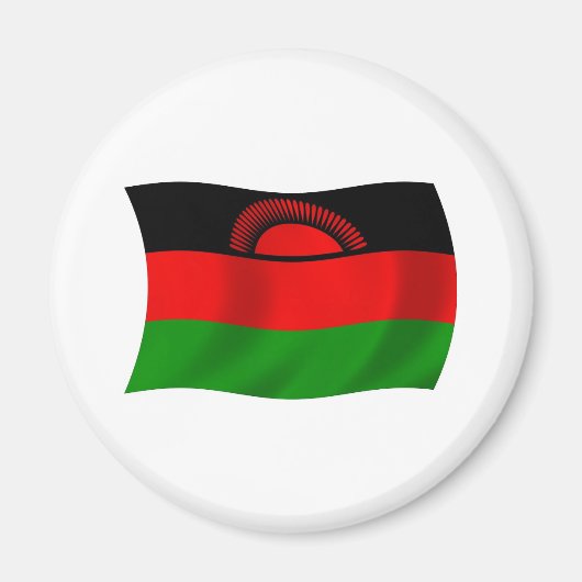 Malawi Flag Magnet (Vorne)