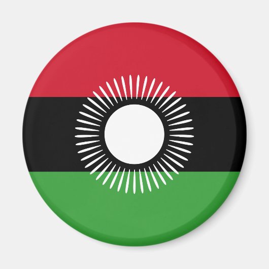 Malawi Flag Magnet (Vorne)