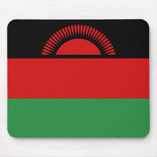 Malawi Flag Mousepad (Vorne)