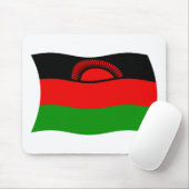Malawi Flag Mousepad (Mit Mouse)