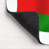 Malawi Flag Mousepad (Ecke)