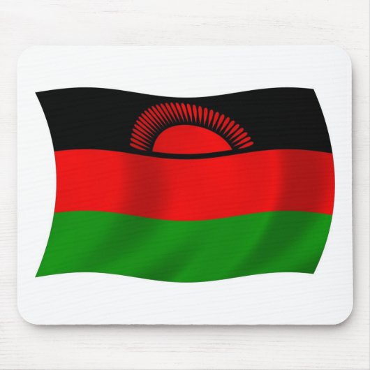 Malawi Flag Mousepad (Vorne)