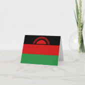 Malawi Flag Notecard Karte (Vorderseite)