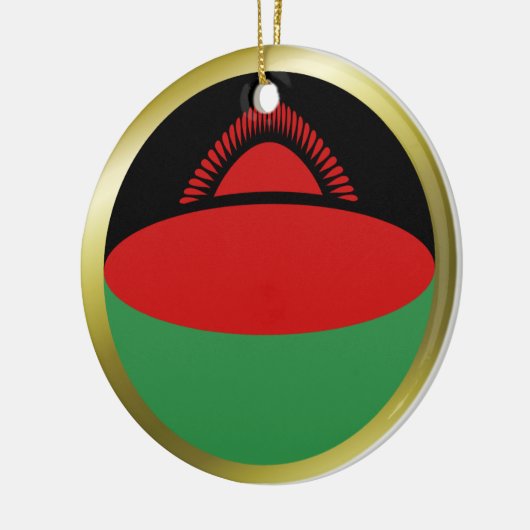 Malawi Flag Ornament (Links)