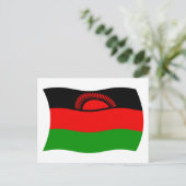 Malawi Flag Postcard Postkarte (Stehend Vorderseite)