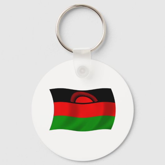 Malawi Flag Schlüsselanhänger (Vorderseite)