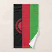 Malawi-Flagge Badhandtuch Set (Handtuch)