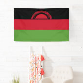 Malawi-Flagge Banner (Insitu)