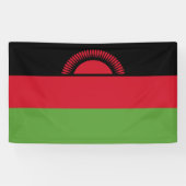 Malawi-Flagge Banner (Horizontal)