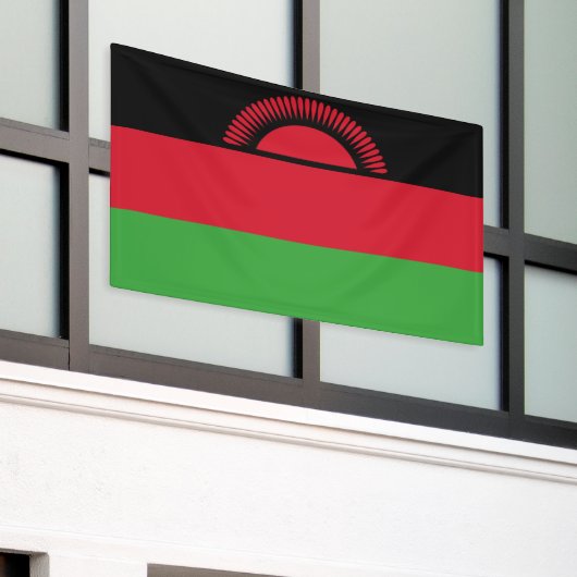 Malawi-Flagge Banner (Äußeres Gebäude)