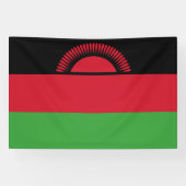 Malawi-Flagge Banner (Horizontal)