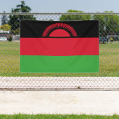 Malawi-Flagge Banner (Insitu)