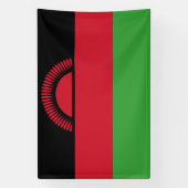Malawi-Flagge Banner (Vertikal)