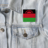 Malawi-Flagge Button (Beispiel)