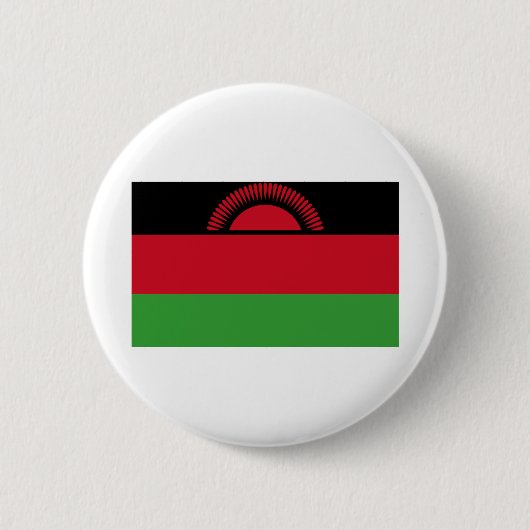 Malawi-Flagge Button (Vorderseite)