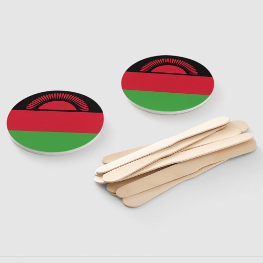 Malawi-Flagge Fächer (Non-assembled)