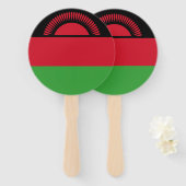 Malawi-Flagge Fächer (Vorne und Hinten)