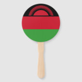 Malawi-Flagge Fächer (Vorderseite)