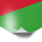 Malawi-Flagge Fotodruck (Ecke)