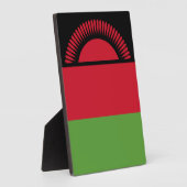 Malawi-Flagge Fotoplatte (Seite)