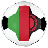 Malawi-Flagge Fußball (Gedreht)