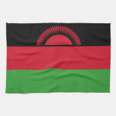 Malawi-Flagge Geschirrtuch (Horizontal)